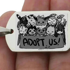 Pokemon babies on adoption hot Keychain